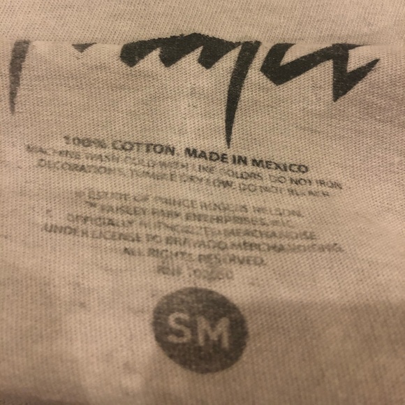 PRINCE PURPLE RAIN *reconstructed* Tee - Picture 8 of 8